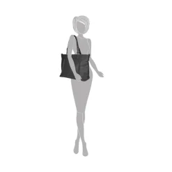 15 Inch Laptoptassen|Laptop Schoudertassen>Enrico Benetti Ruby Shopper 15" black