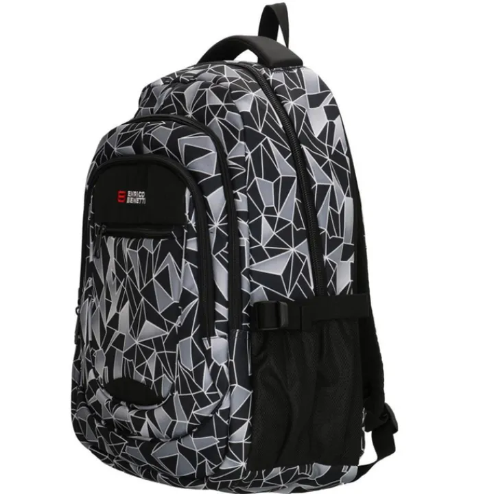 Schoolrugzak|Daypack>Enrico Benetti Santa Cruz 17.3'' Laptop Rugtas black grey