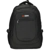 Schoolrugzak|Daypack>Enrico Benetti Santa Cruz 17.3'' Laptop Backpack dots black white