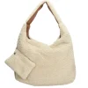 Schoudertassen|Damestassen>Enrico Benetti Teddy Schoudertas off white