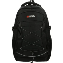 Kleine Rugzakken|Schoolrugzak>Enrico Benetti Yellow Stone 13'' Laptop Rugzak zwart