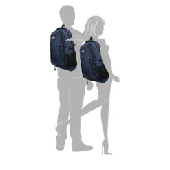 Schoolrugzak|Daypack>Enrico Benetti Yellow Stone 15'' Laptop Rugzak blauw