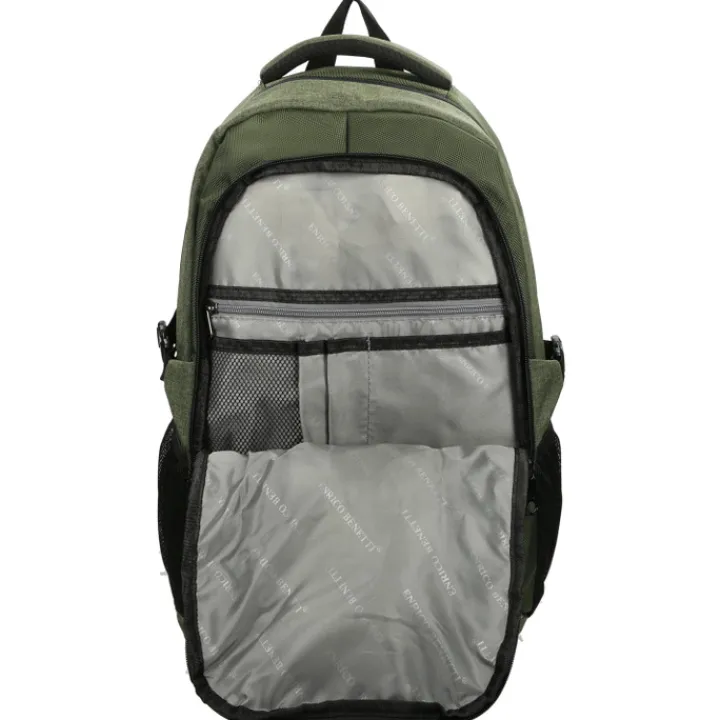 Schoolrugzak|Daypack>Enrico Benetti Yellow Stone 15'' Laptop Rugzak olijf