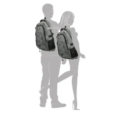 Schoolrugzak|Daypack>Enrico Benetti Yellow Stone 15'' Laptop Rugzak grijs