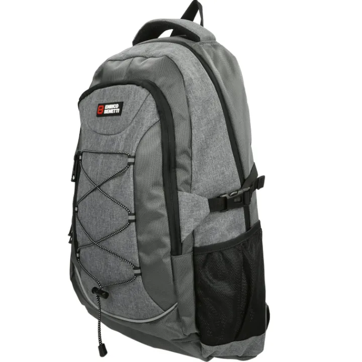 Schoolrugzak|Daypack>Enrico Benetti Yellow Stone 15'' Laptop Rugzak grijs