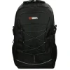 Heren Rugzakken|Dames Rugzakken>Enrico Benetti Yellow Stone 17'' Laptop Rugzak zwart