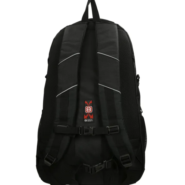 Heren Rugzakken|Dames Rugzakken>Enrico Benetti Yellow Stone 17'' Laptop Rugzak zwart