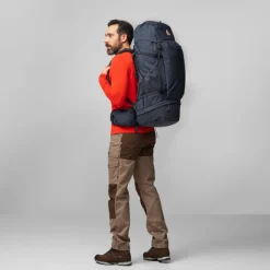 Grote Rugzakken|Trekking Rugzakken>Fjallraven Abisko Trek 65 S-M black