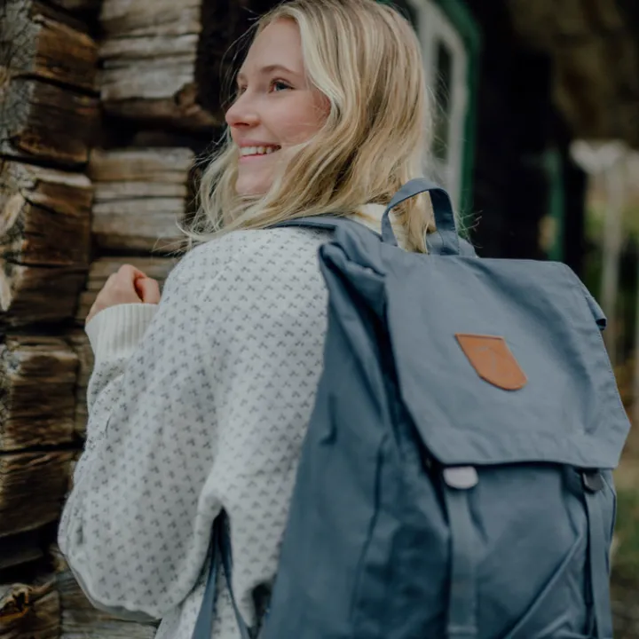 Kleine Rugzakken|Heren Rugzakken>Fjallraven Foldsack No. 1 deep patina