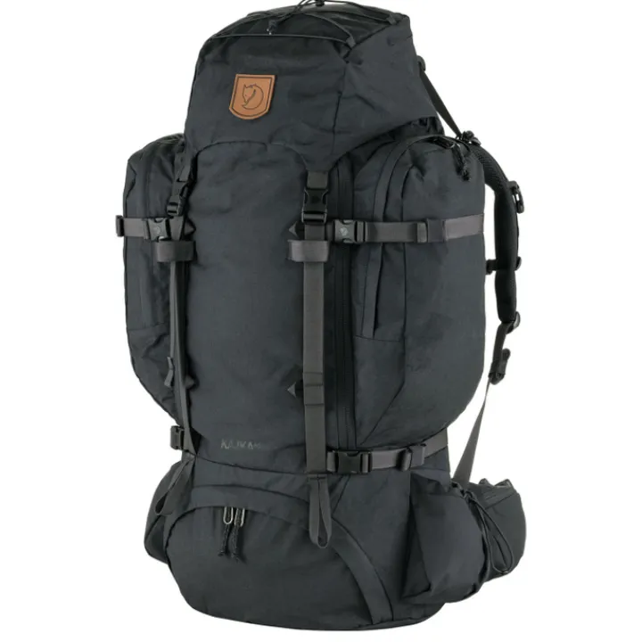 Grote Rugzakken|Trekking Rugzakken>Fjallraven Kajka 65 M/L coal black