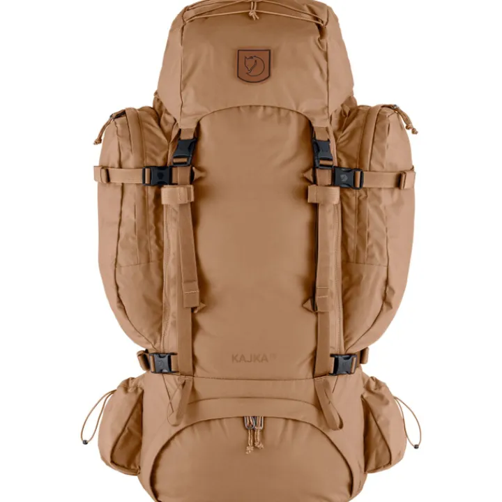 Grote Rugzakken|Trekking Rugzakken>Fjallraven Kajka 75 M/L khaki dust