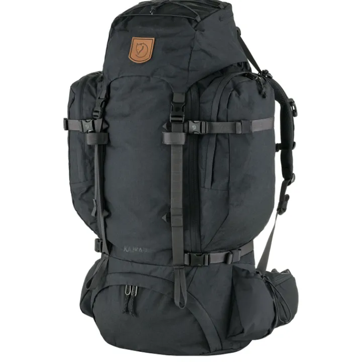 Grote Rugzakken|Trekking Rugzakken>Fjallraven Kajka 75 S/M coal black