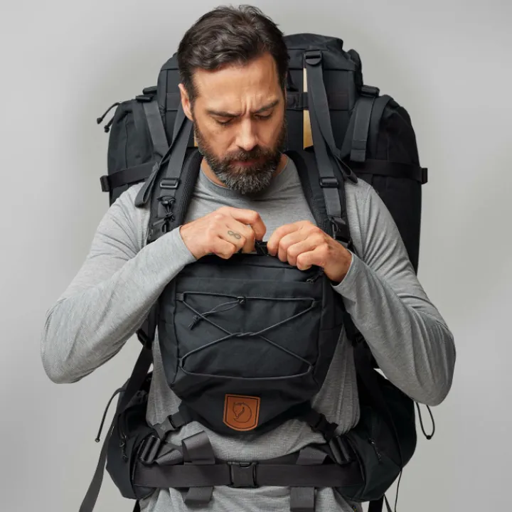 Grote Rugzakken|Trekking Rugzakken>Fjallraven Kajka 75 S/M coal black