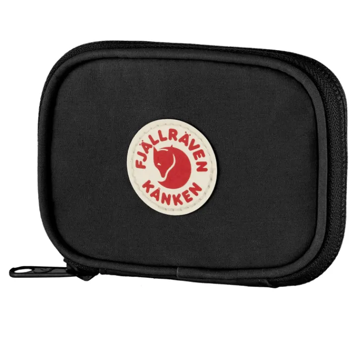 Mini Portemonnees|Kleine Portemonnees>Fjallraven Kanken Card Wallet black