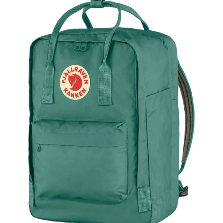 Kleine Rugzakken|Heren Rugzakken>Fjallraven Kanken Laptop 15" frost green