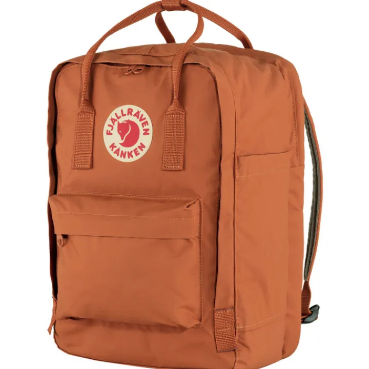 Kleine Rugzakken|Heren Rugzakken>Fjallraven Kanken Laptop 15" terracotta brown