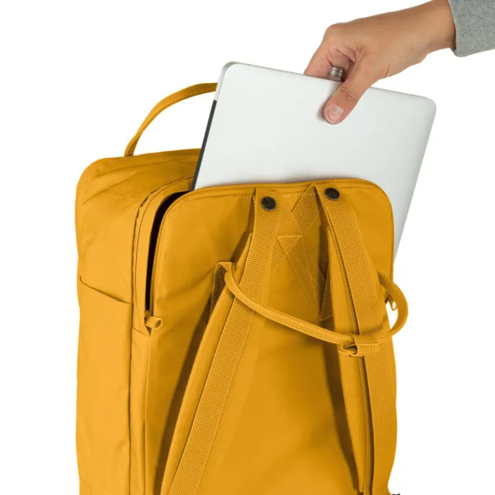 Kleine Rugzakken|Heren Rugzakken>Fjallraven Kanken Laptop 15" terracotta brown