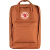 Kleine Rugzakken|Heren Rugzakken>Fjallraven Kanken Laptop 17" terracotta brown