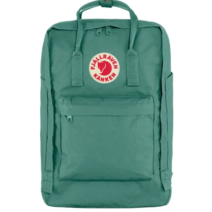 Kleine Rugzakken|Heren Rugzakken>Fjallraven Kanken Laptop 17" frost green