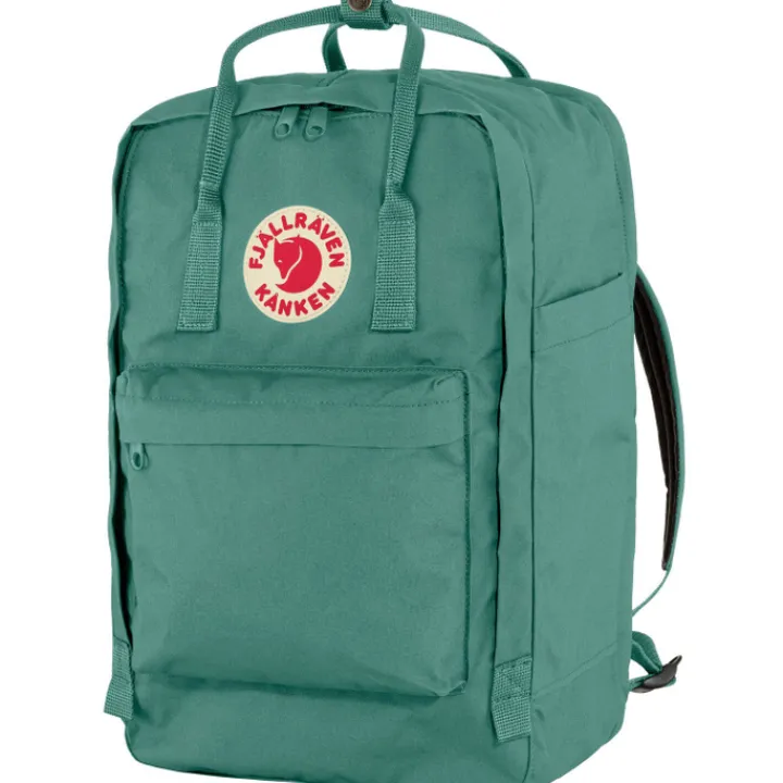 Kleine Rugzakken|Heren Rugzakken>Fjallraven Kanken Laptop 17" frost green
