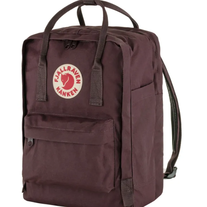 Kleine Rugzakken|Heren Rugzakken>Fjallraven Kanken Laptop 15" blackberry