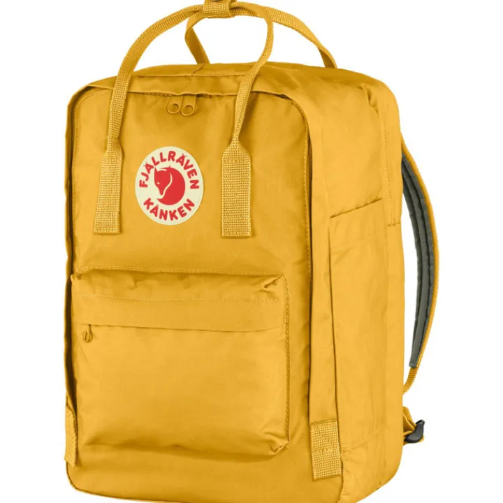 Kleine Rugzakken|Heren Rugzakken>Fjallraven Kanken Laptop 15" ochre