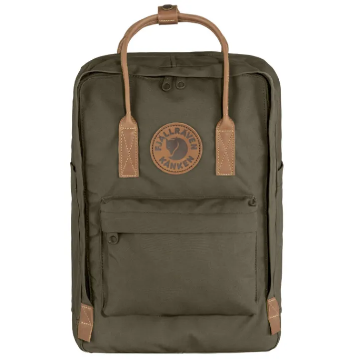Kleine Rugzakken|Heren Rugzakken>Fjallraven Kanken No. 2 Laptop Backpack 15" dark olive