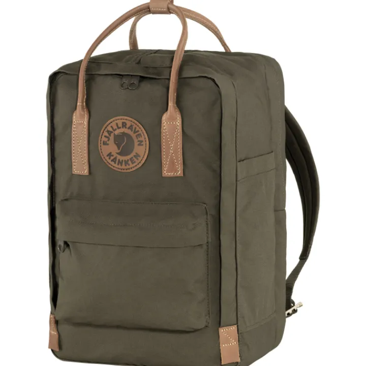Kleine Rugzakken|Heren Rugzakken>Fjallraven Kanken No. 2 Laptop Backpack 15" dark olive