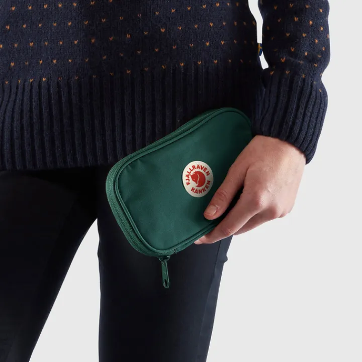 Kleine Portemonnees|Heren Portemonnees>Fjallraven Kanken Travel Wallet navy