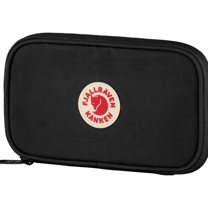 Kleine Portemonnees|Heren Portemonnees>Fjallraven Kanken Travel Wallet black
