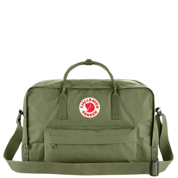 Kleine Reistassen|Handbagage Reistassen>Fjallraven Kanken Weekender green