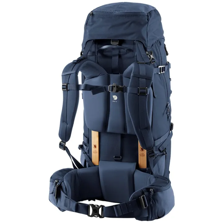 Grote Rugzakken|Hiking Backpacks>Fjallraven Keb 72 storm/dark navy