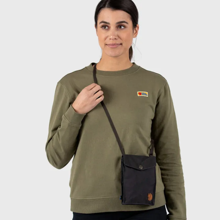 Schoudertassen|Crossbody>Fjallraven Pocket Shoulderbag dark grey