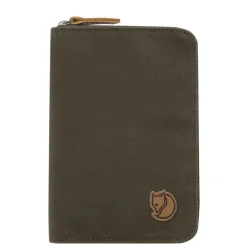 Paspoorthoesjes>Fjallraven Fjällräven Passport Wallet dark olive
