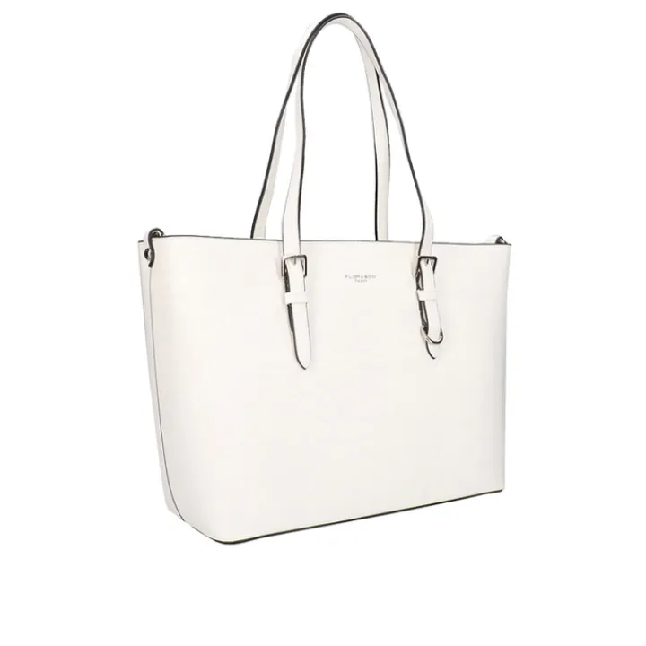 Shoppers|Schoudertassen>Flora & Co Bags Shopper blanc