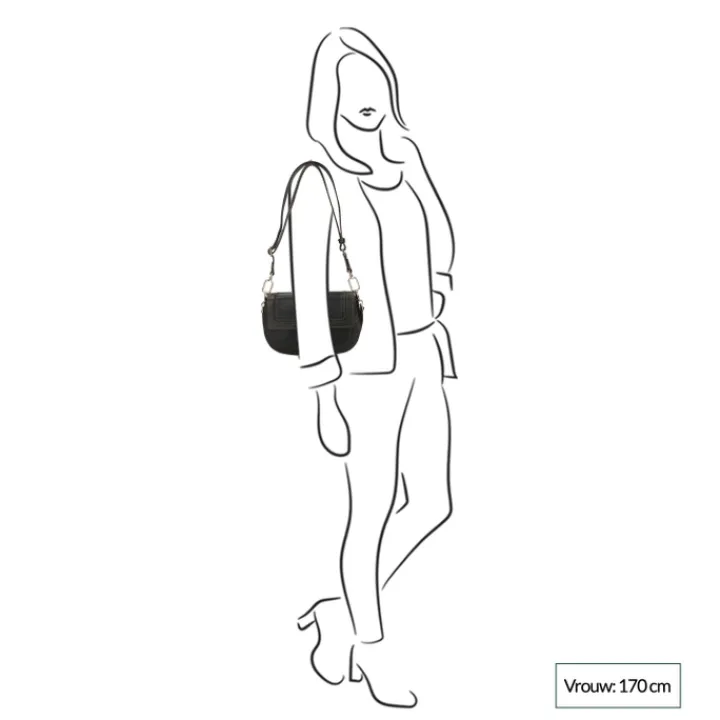 Schoudertassen|Crossbody>Furla Club 2 S Crossbody nero