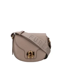 Schoudertassen|Crossbody>Furla Lotus Mini Crossbody stucco gray-toni stucco gray
