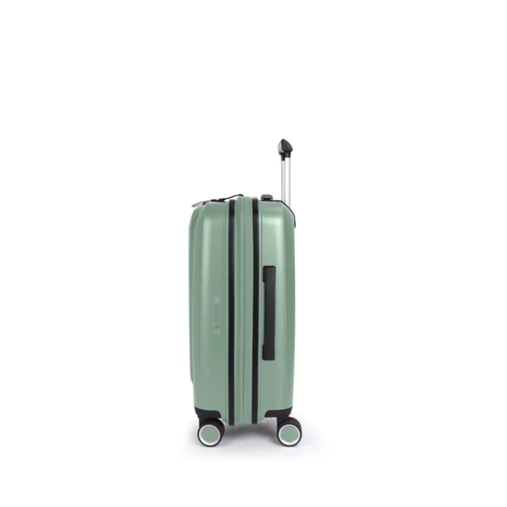 Handbagage Trolleys|Laptop Trolleys>Gabol Brooklyn Cabin Trolley Front Pocket verde