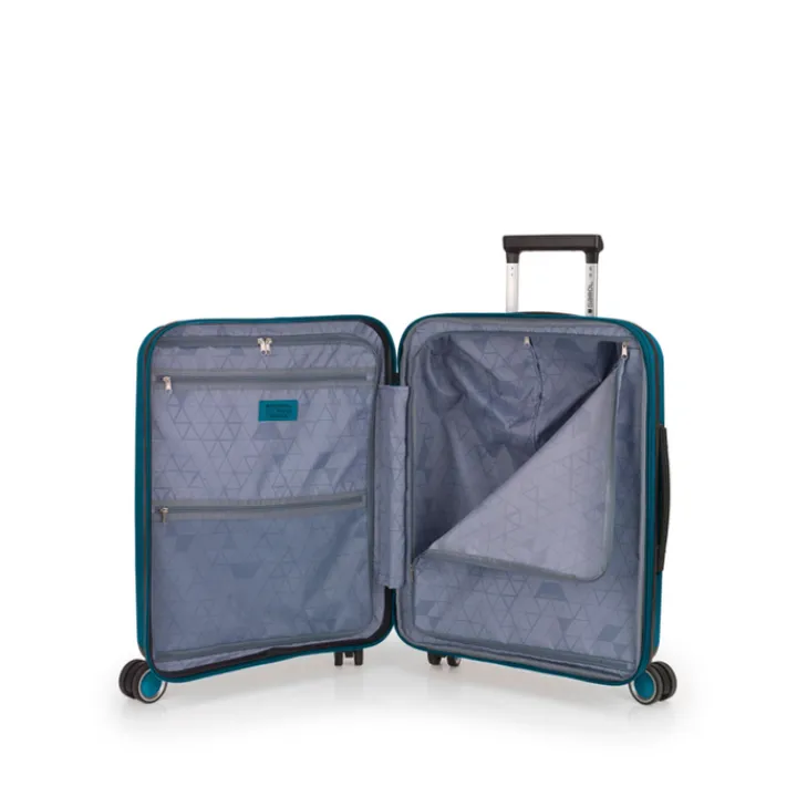 Handbagage Trolleys|Laptop Trolleys>Gabol Brooklyn Cabin Trolley Front Pocket turquesa