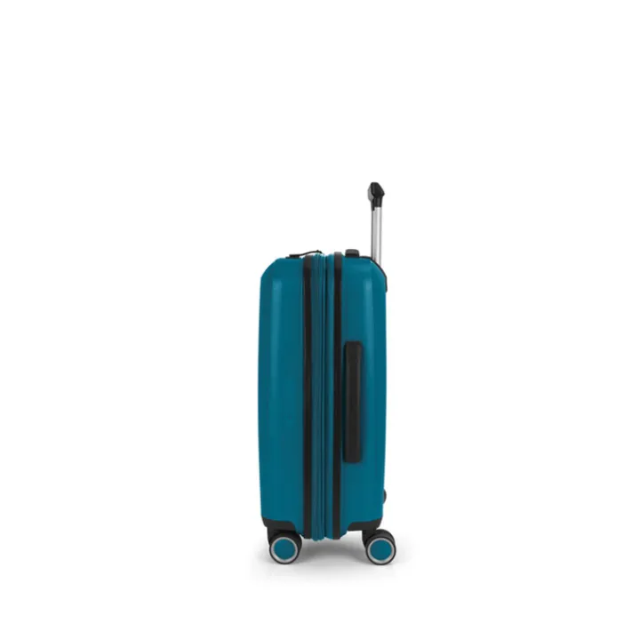 Handbagage Trolleys|Reistrolleys>Gabol Brooklyn Cabin Trolley Expandable turquoise