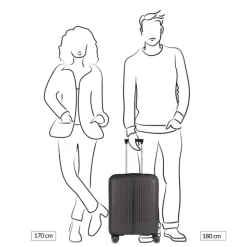 Handbagage Trolleys|Reistrolleys>Gabol Brooklyn Cabin Trolley Expandable pink