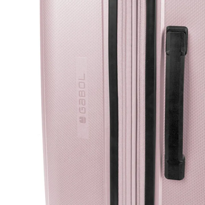 Handbagage Trolleys|Reistrolleys>Gabol Brooklyn Cabin Trolley Expandable pink