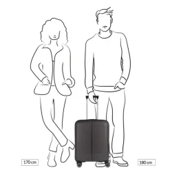 Handbagage Trolleys|Reistrolleys>Gabol Brooklyn Cabin Trolley Expandable green