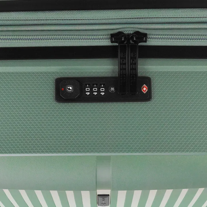 Handbagage Trolleys|Reistrolleys>Gabol Brooklyn Cabin Trolley Expandable green