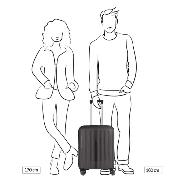 Handbagage Trolleys|Reistrolleys>Gabol Brooklyn Cabin Trolley Expandable silver