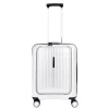 Handbagage Trolleys|Laptop Trolleys>Gabol Brooklyn Cabin Trolley Front Pocket blanco