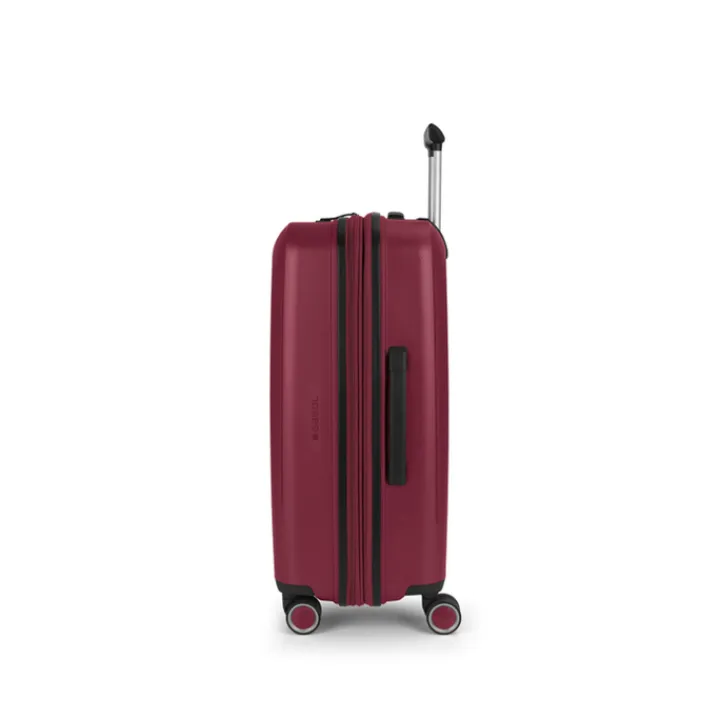 Reistrolleys|Reiskoffers>Gabol Brooklyn Medium Trolley Expandable burgundy