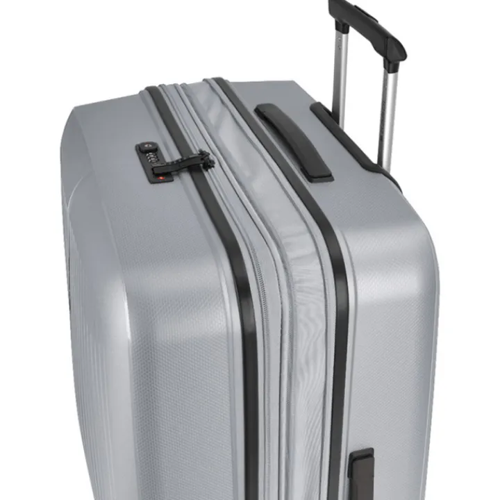 Reiskoffers|Harde Koffers>Gabol Brooklyn Medium Trolley Expandable silver