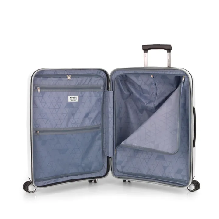 Reiskoffers|Harde Koffers>Gabol Brooklyn Medium Trolley Expandable white