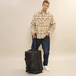 Handbagage Reistassen|Heren Reistassen>Gabol Canada Wheel Cabin Duffle black